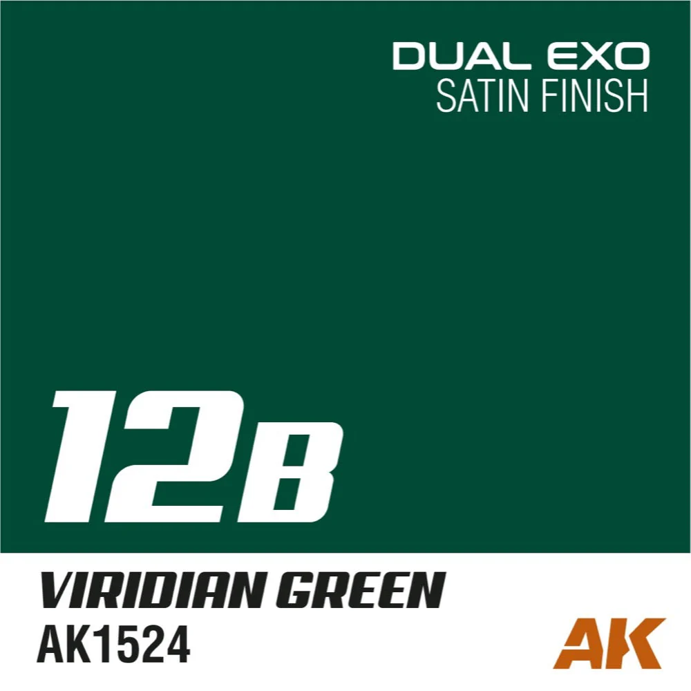 AK Interactive AK1556 Dual Exo Set 12 12A Alien Green and 12B Viridian Green - Image 4