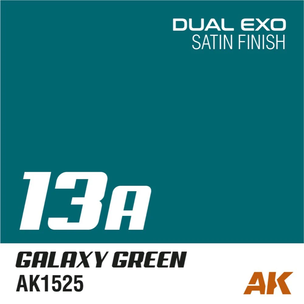 AK Interactive AK1557 Dual Exo Set 13 13A Galaxy Green and 13B Chaos Green - Image 3