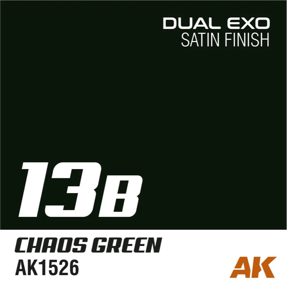 AK Interactive AK1557 Dual Exo Set 13 13A Galaxy Green and 13B Chaos Green - Image 4