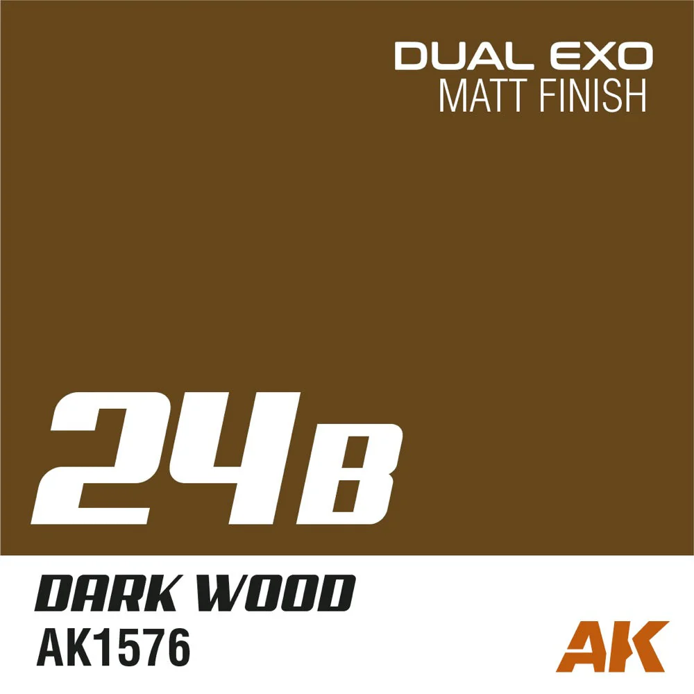 AK Interactive AK1576 Dual Exo Scenery 24B Dark Wood 60ml - Image 2