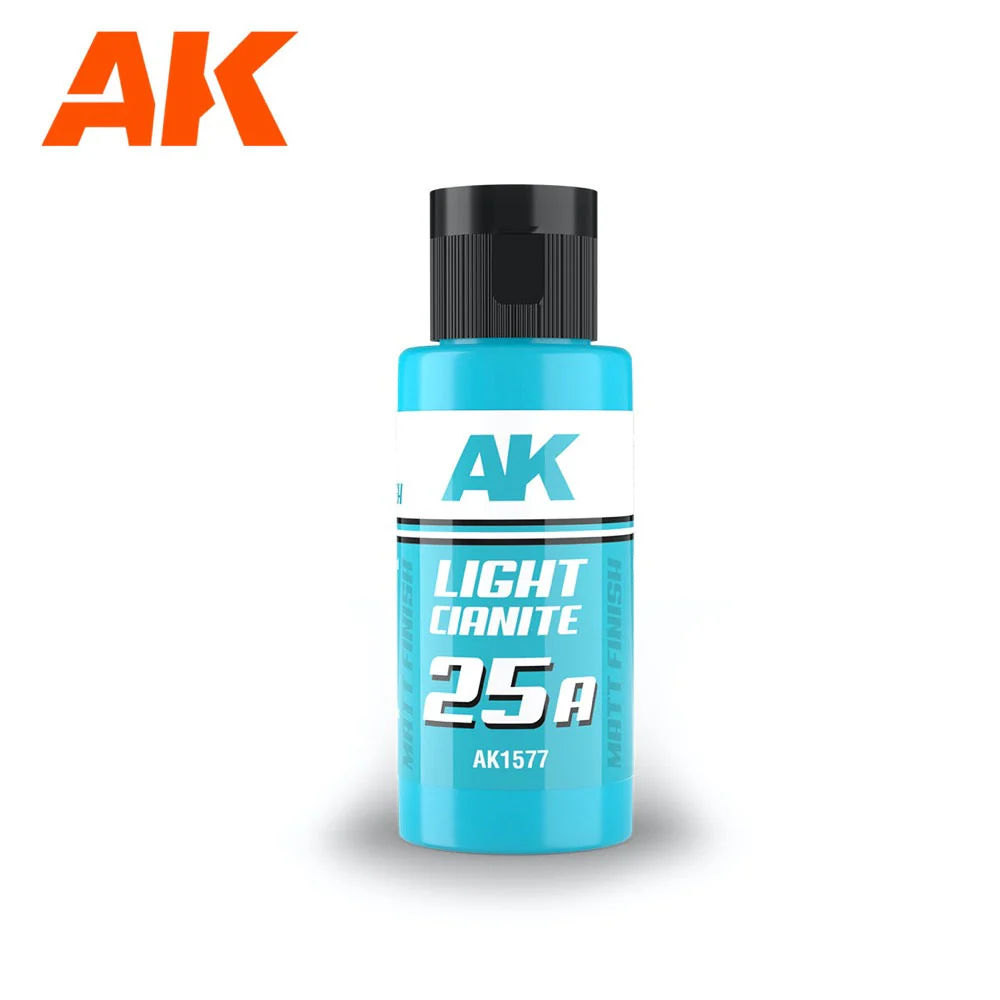 AK Interactive AK1577 Dual Exo Scenery Scenery- 25A Light Cianite 60ml