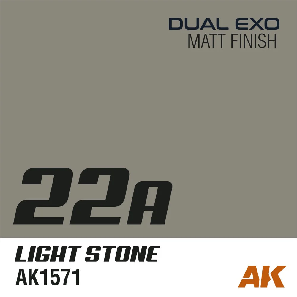 AK Interactive AK1581 Dual Exo Set 22 22A Light Stone and 22B Dark Stone - Image 3