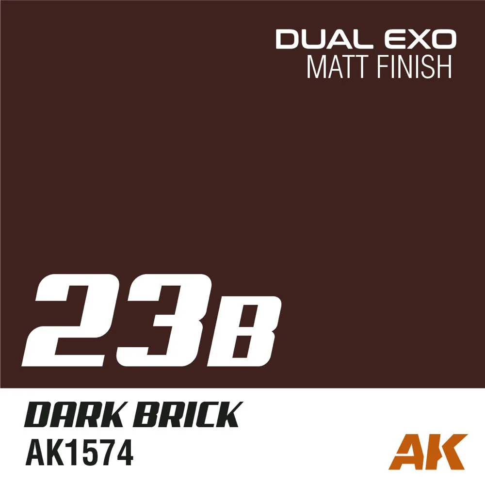 AK Interactive AK1582 Dual Exo Set 23 23A Light Brick and 23B Dark Brick - Image 4