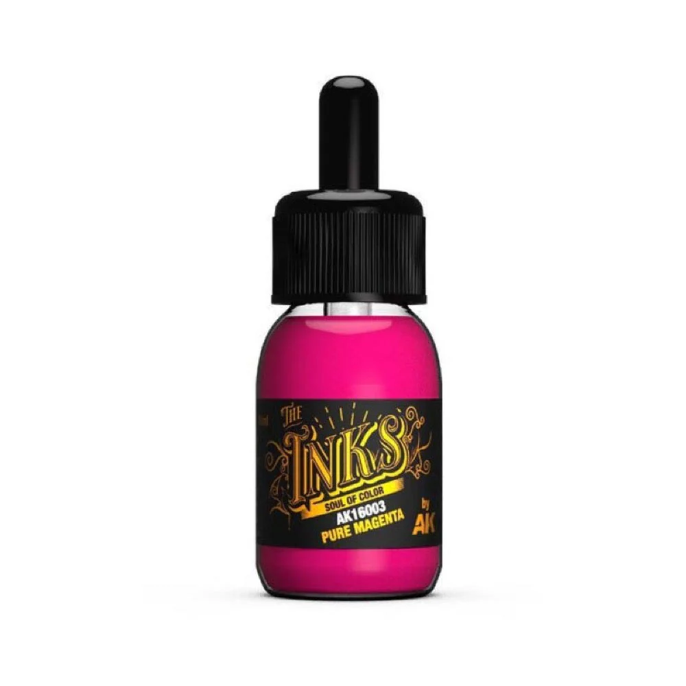 AK Interactive AK16021 The Inks Primary Colours Set - Image 3