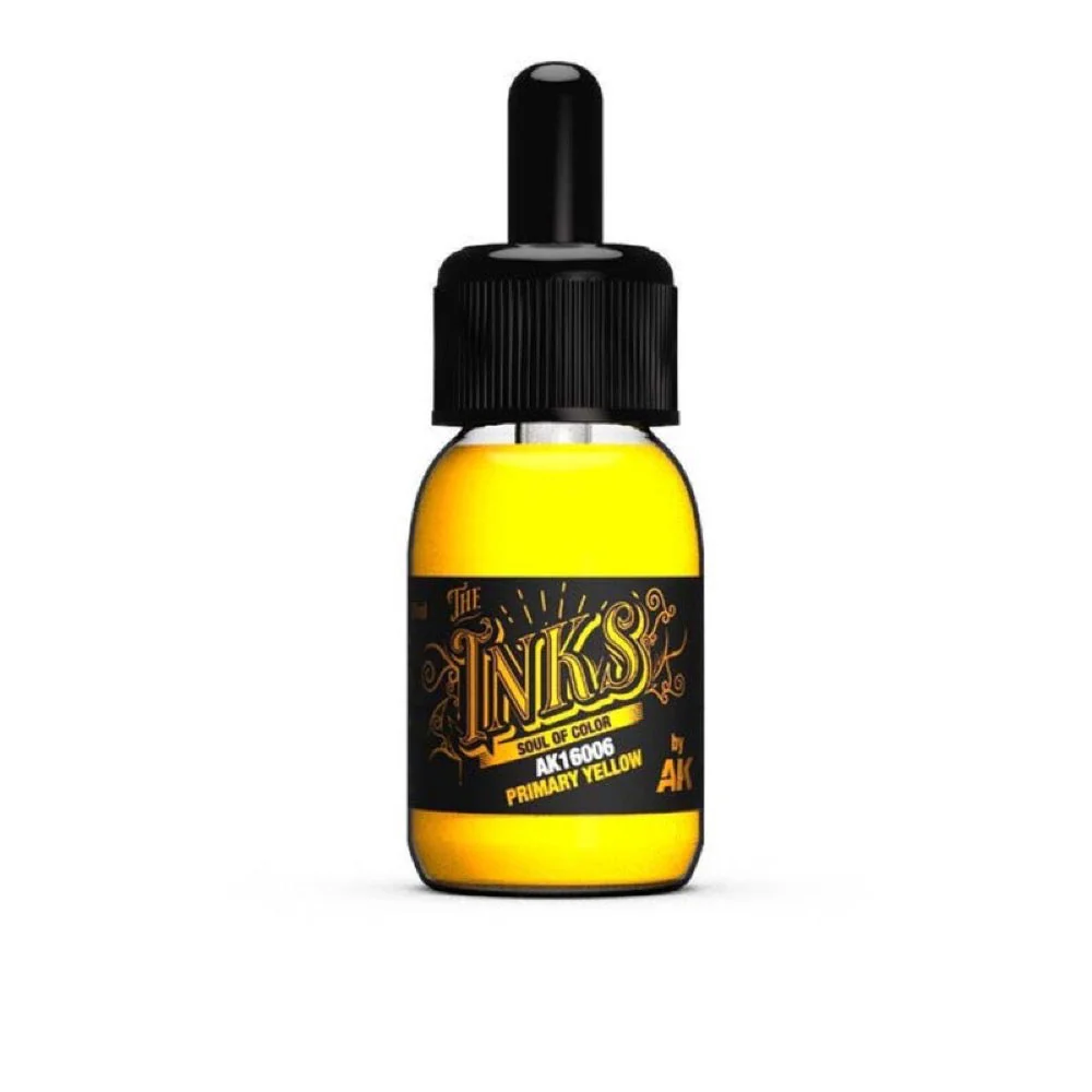 AK Interactive AK16021 The Inks Primary Colours Set - Image 4