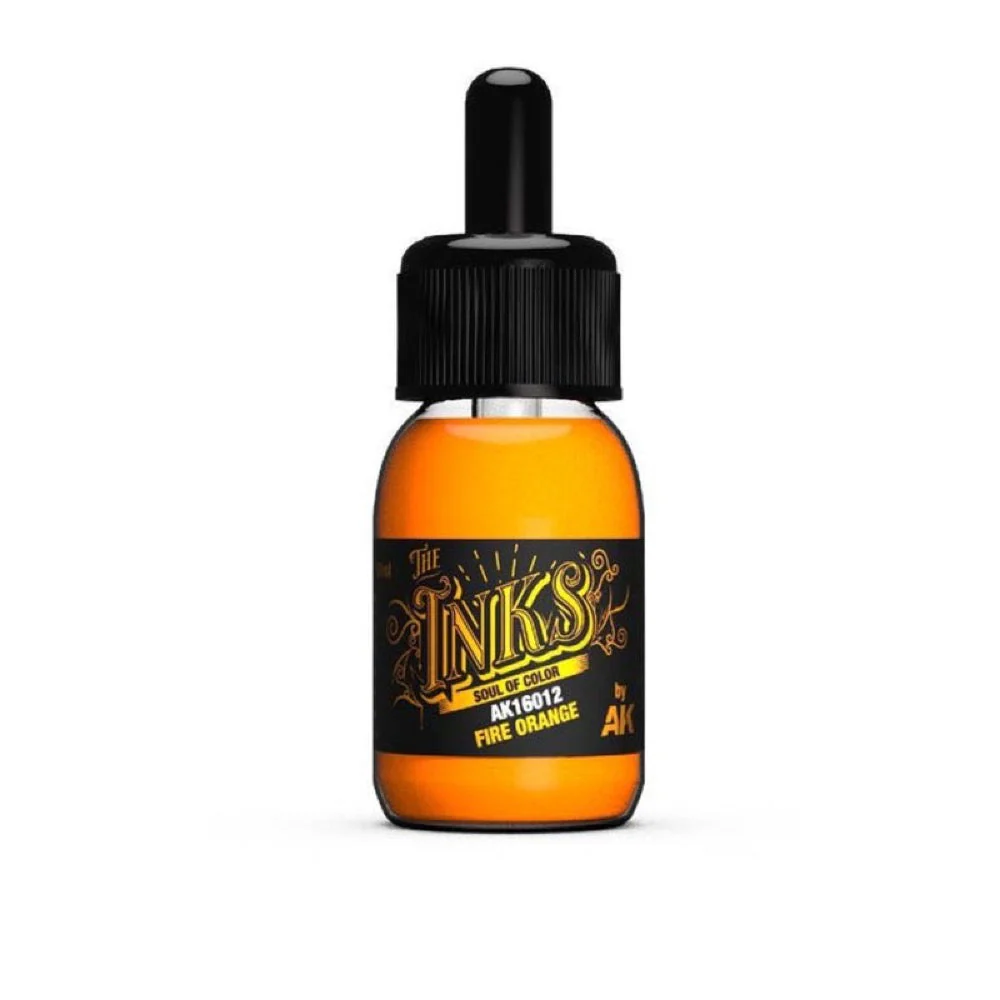 AK Interactive AK16022 The Inks Secondary Colours Set - Image 4