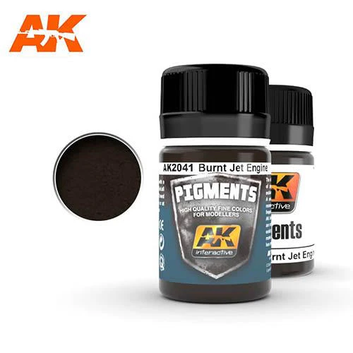 AK Interactive AK2041 Pigment Burnt Jet Engine