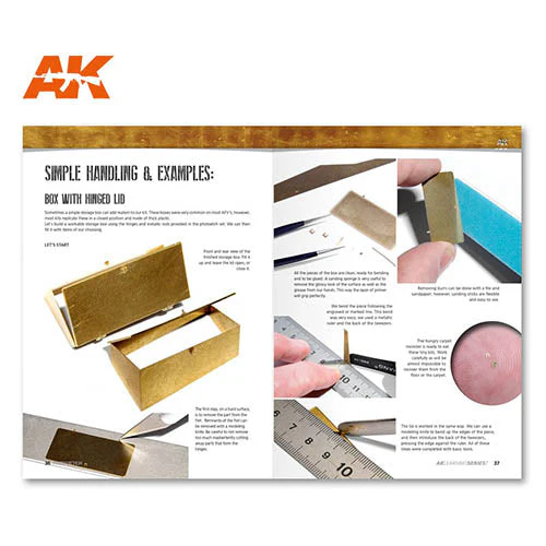 AK Interactive AK244 Photoetch Parts (AK Learning Series No.7) English - Image 2