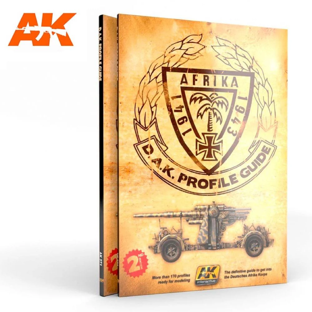 AK Interactive AK271 DAK Colors Profile Guide 2nd Edition