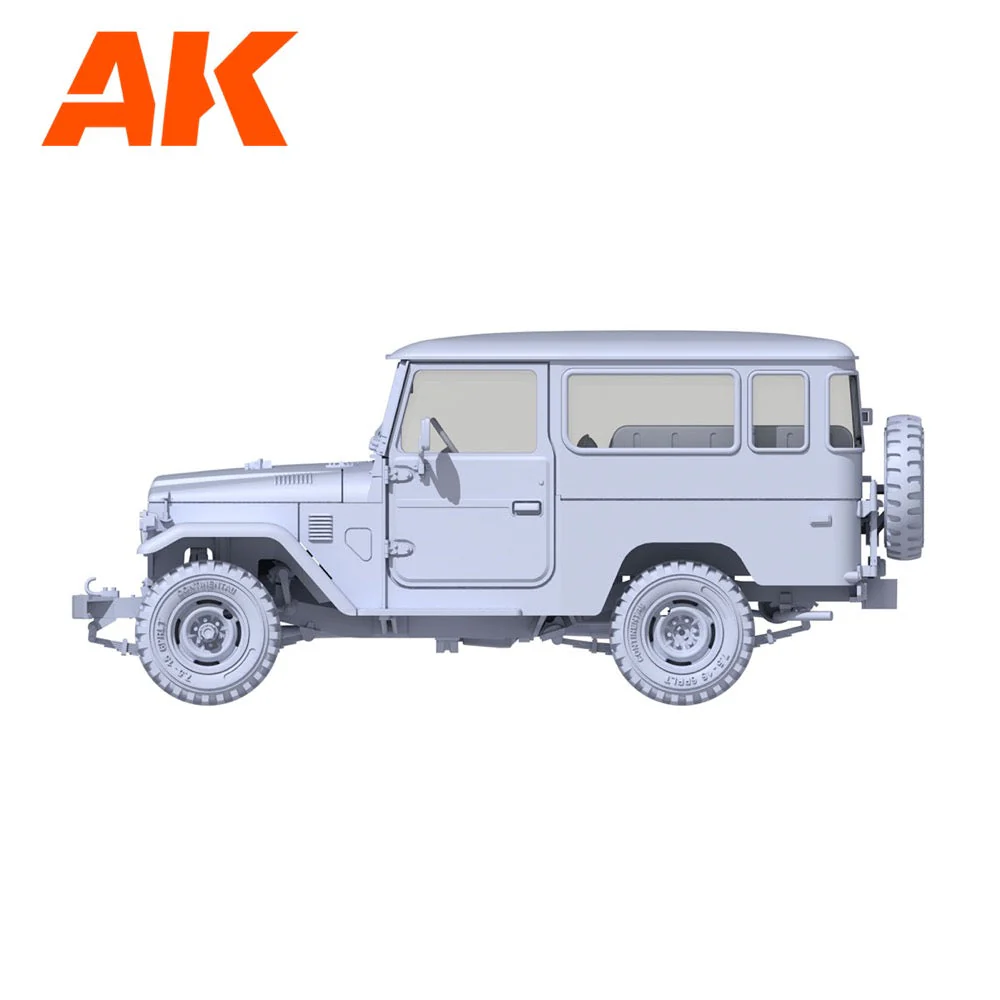 AK Interactive AK35001 1/35 FJ43 SUV with Hard Top - Image 7