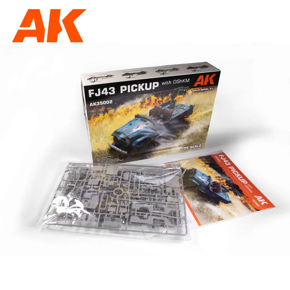 AK Interactive AK35002 1/35 FJ43 Pickup with DSHKM - Image 10