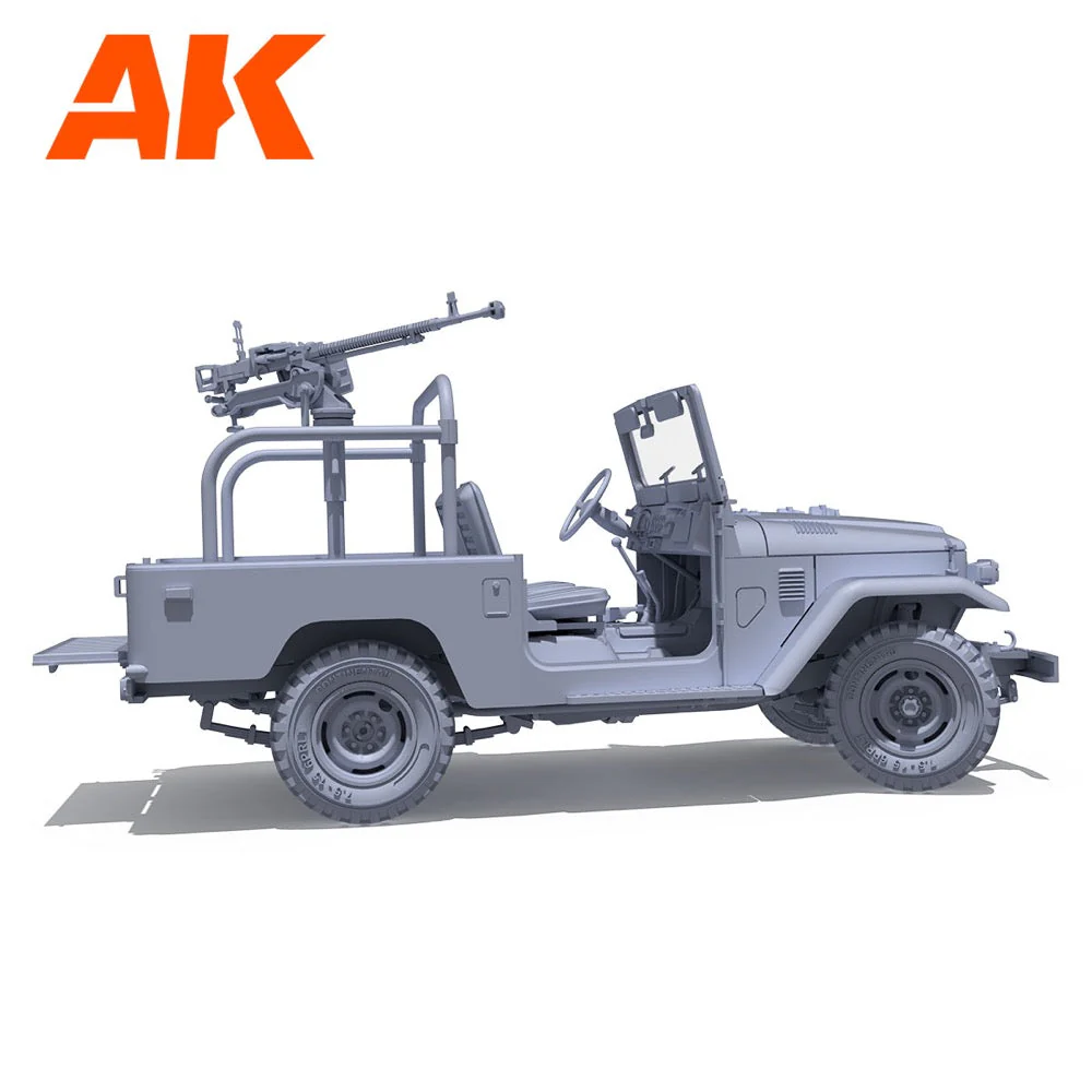 AK Interactive AK35002 1/35 FJ43 Pickup with DSHKM - Image 3