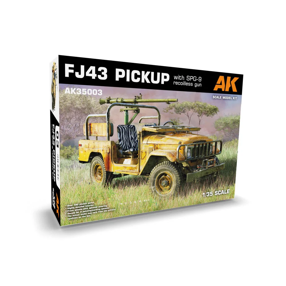 AK Interactive AK35003 1/35 FJ43 with SPG-9 Recoilless Gun
