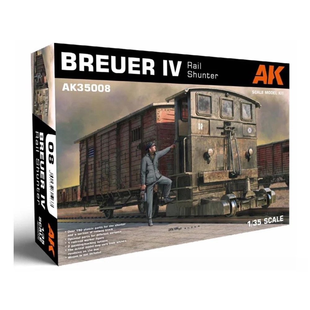 AK Interactive 35008 1/35 Breuer IV Rail Shunter