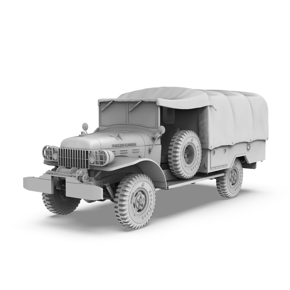 AK Interactive 35020 1/35 IDF Power Wagon WM300 w/Winch - Image 3