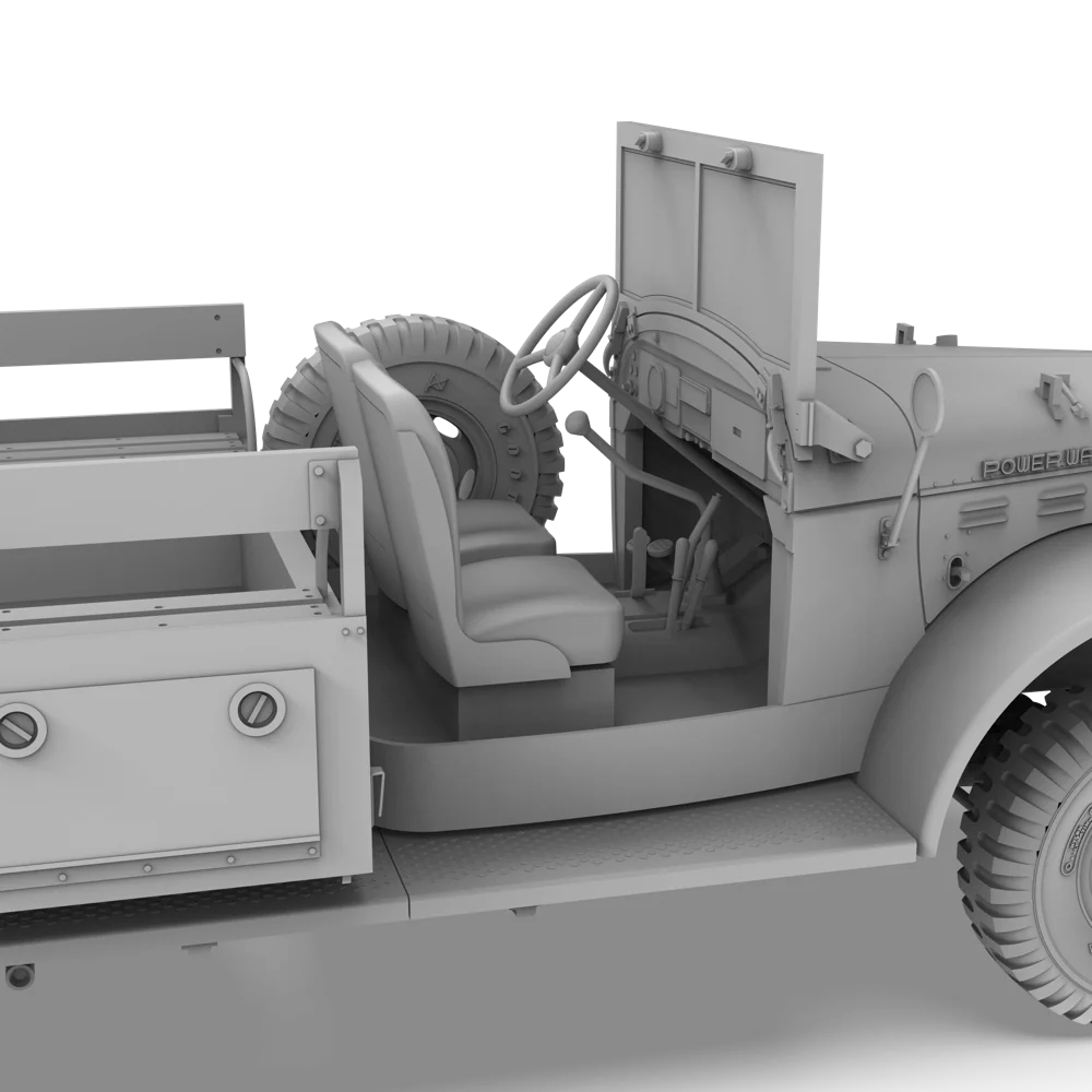 AK Interactive 35020 1/35 IDF Power Wagon WM300 w/Winch - Image 4