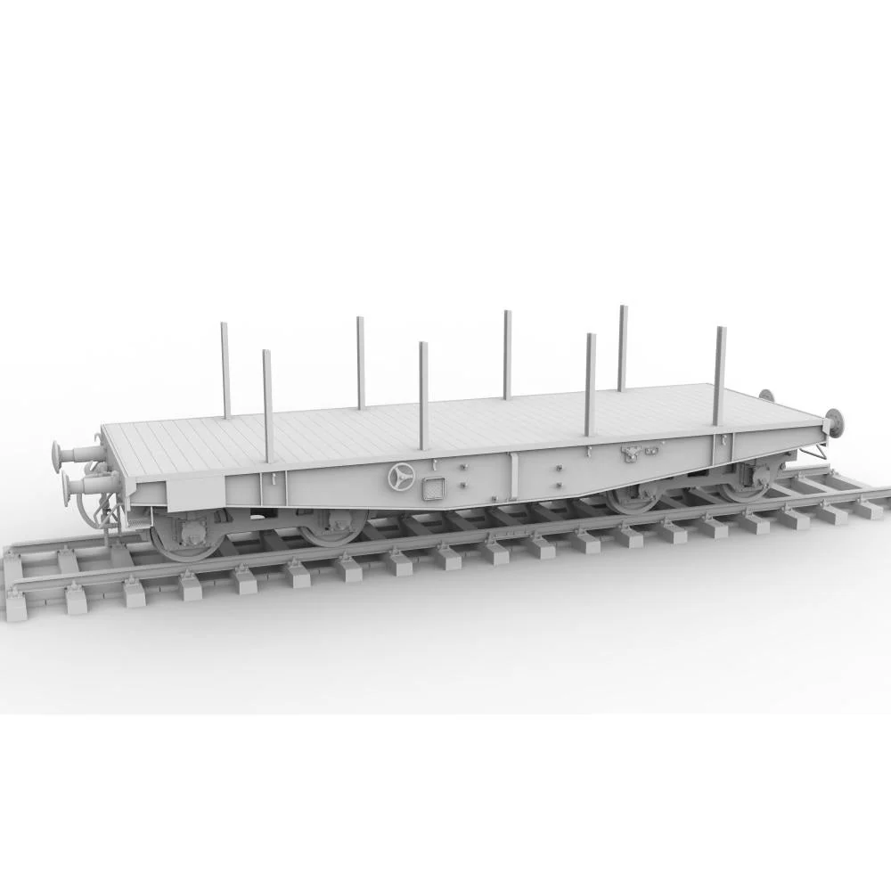 AK Interactive 35501 1/35 Railway Schwerer Plattformwagen Tyme SSYS - Image 3