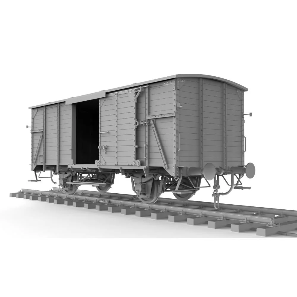 AK Interactive 35502 1/35 German Railway Covered G10 Wagon - Image 9