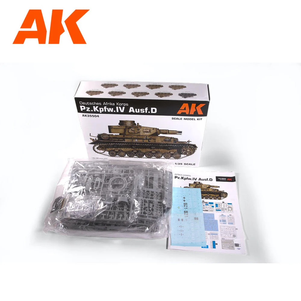 AK Interactive AK35504 1/35 Pz.Kpfw.IV Ausf.D - Image 2