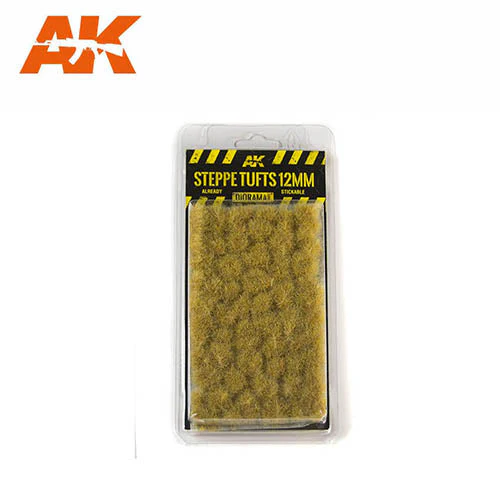 AK Interactive AK8125 Steppe Tufts 8mm