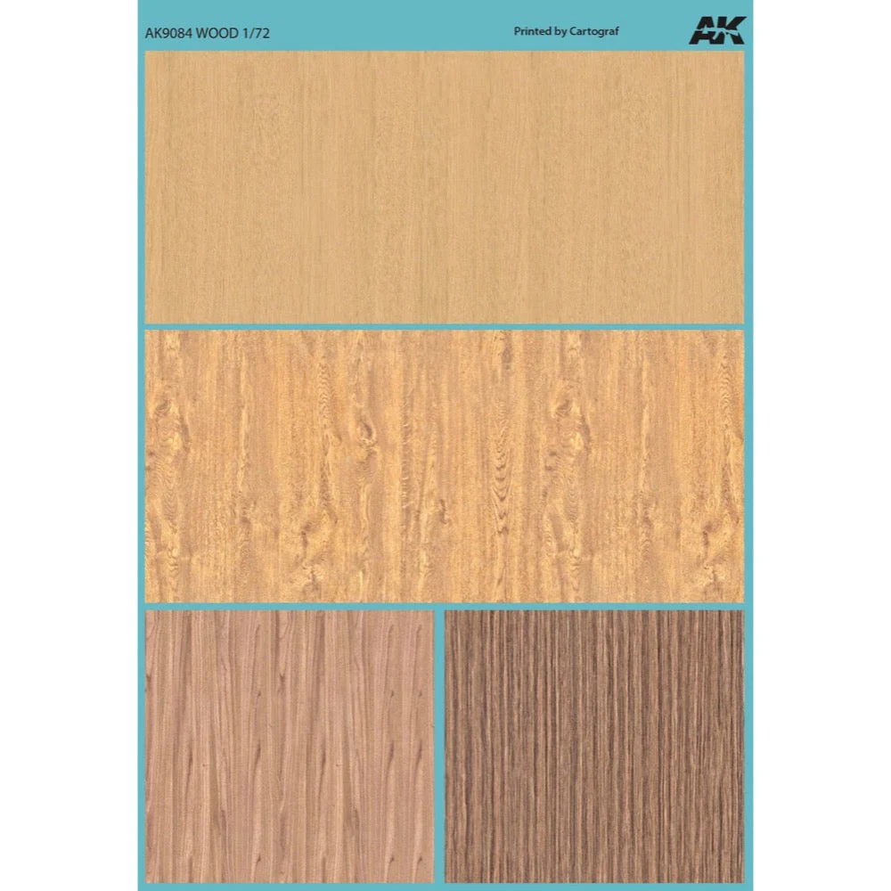 AK Interactive AK9084 Wood Decals - Image 3