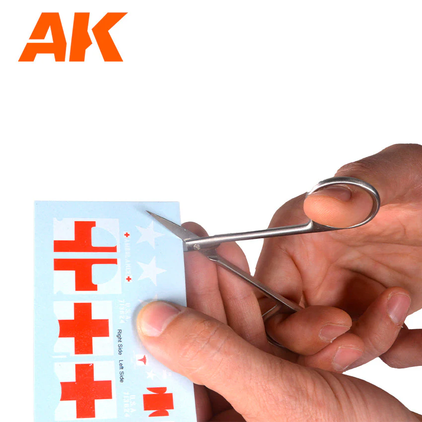 AK Interactive AK9310 Scissors Straight Special Decals and Paper - Image 2