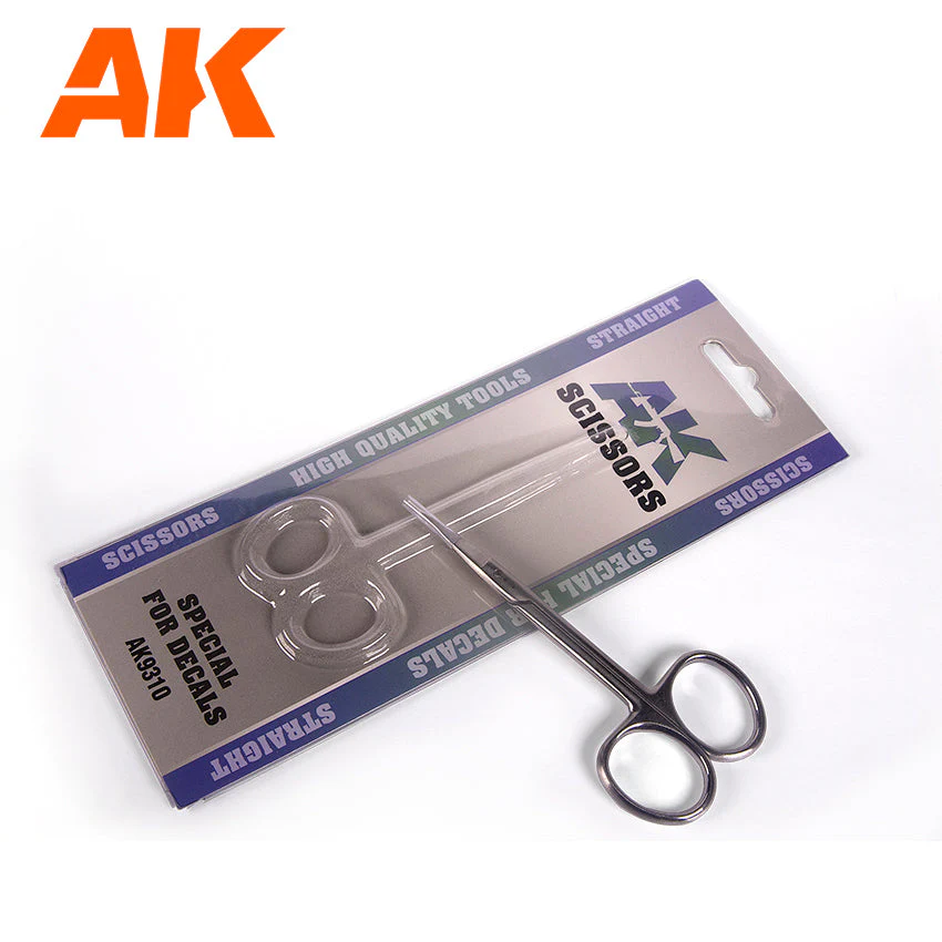 AK Interactive AK9310 Scissors Straight Special Decals and Paper - Image 3