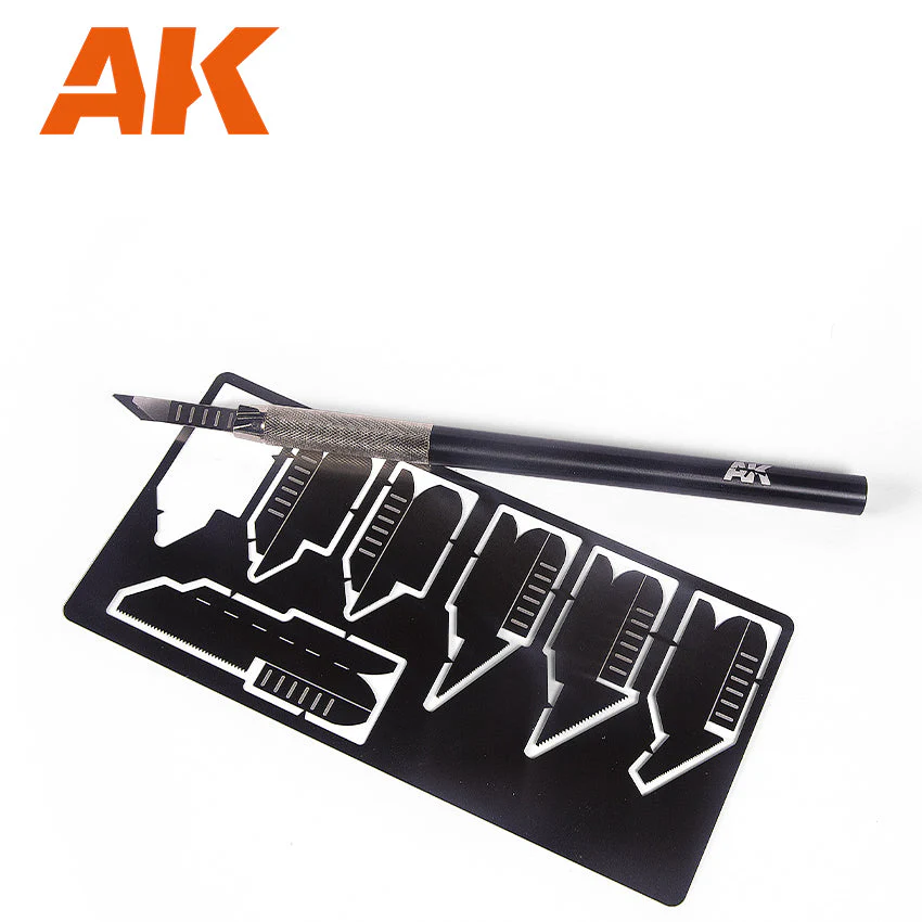 AK Interactive AK9311 Photo Etched Saw Set - Image 3