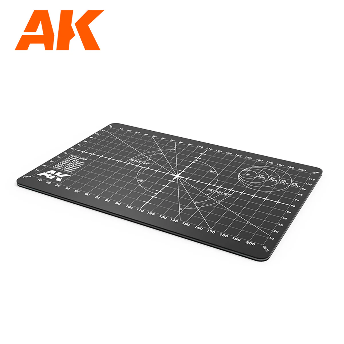 AK Interactive AK9313 Double Sided Cutting Mat (A5) Self-Healing - Image 2