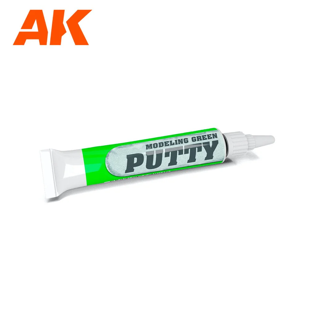 AK Interactive AK9329 Modeling Green Putty - high quality - Image 2