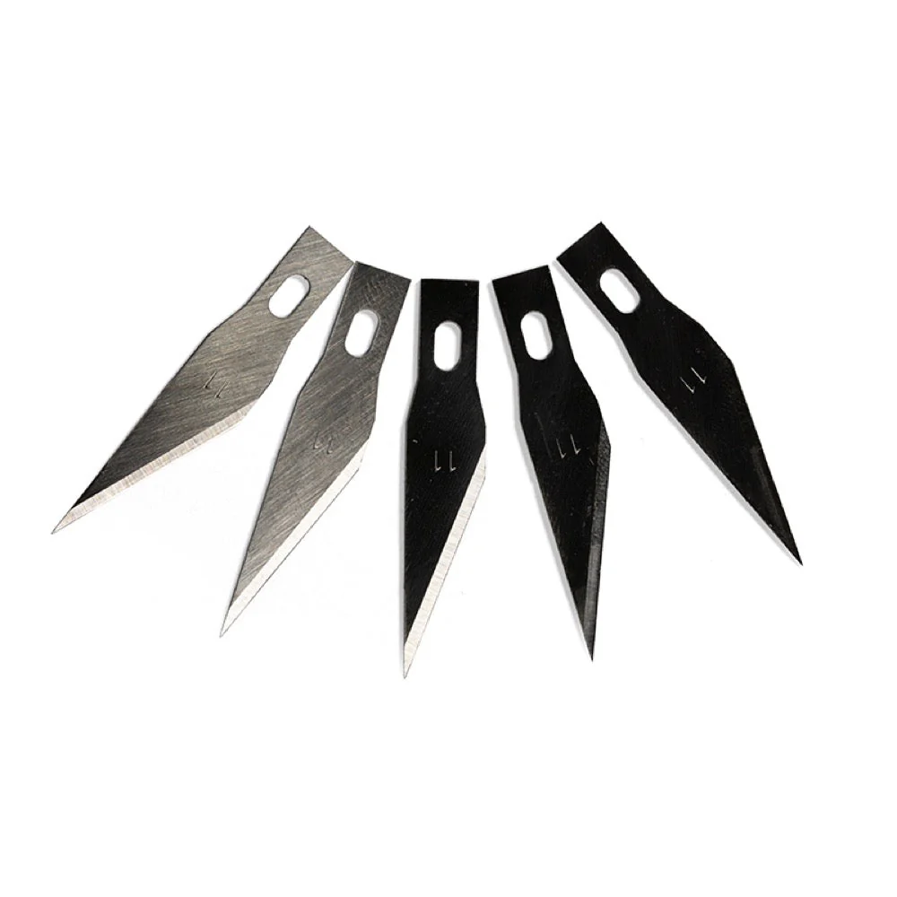 AK Interactive AK9515-A Standard Diagonal Replacement Blades 5pc - Image 2