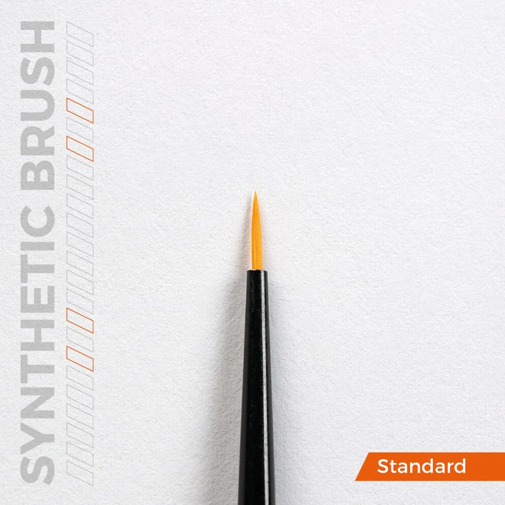AK Interactive AKB005 Round 3/0 Synthetic Paint Brush - Image 2