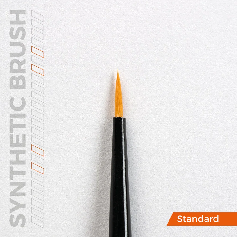 AK Interactive AKB006 Round 2/0 Synthetic Paint Brush - Image 2