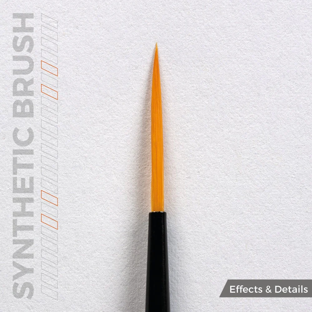 AK Interactive AKB018 Liner Synthetic Paint Brush - Image 2