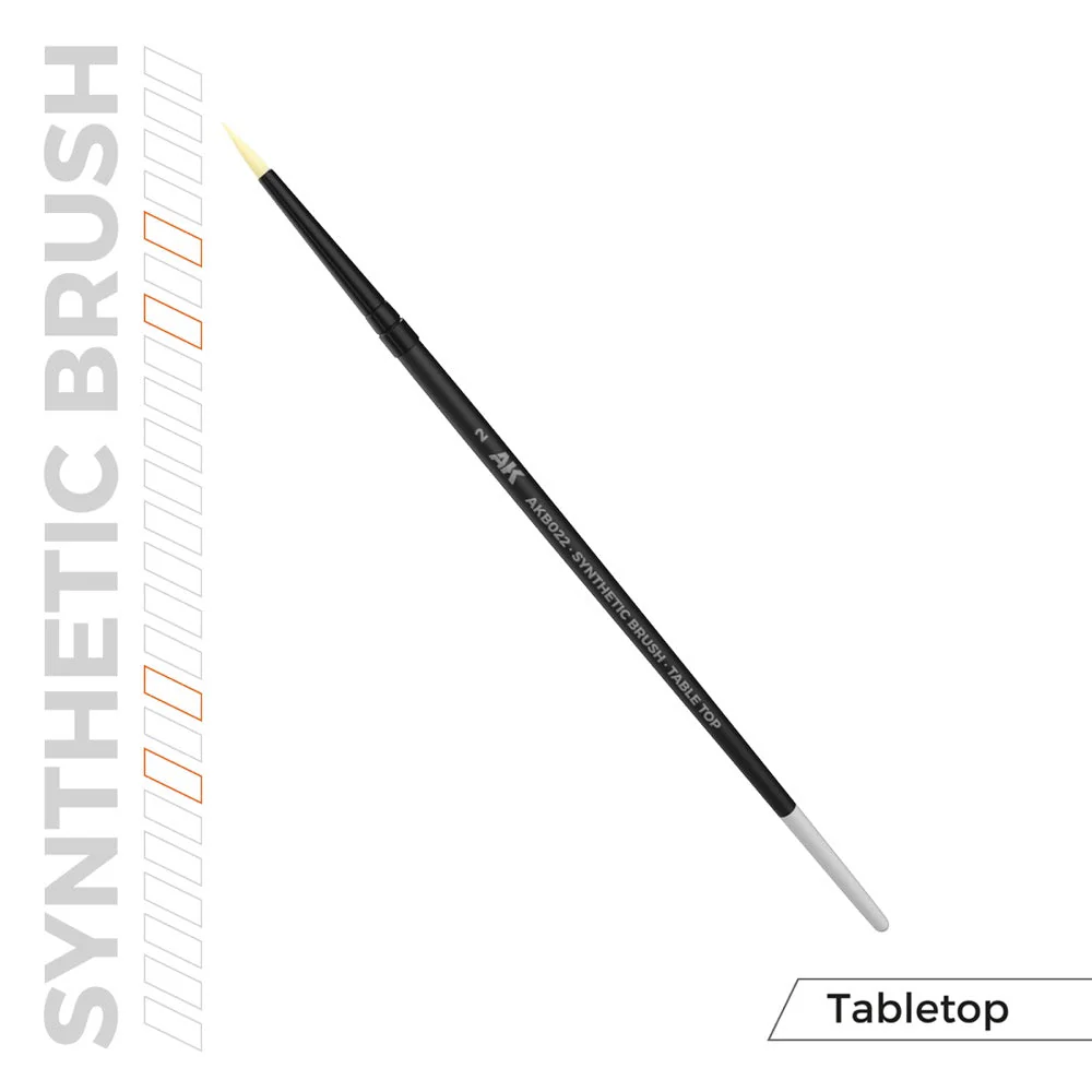 AK Interactive AKB022 Table Top 2 Synthetic Paint Brush - Image 3