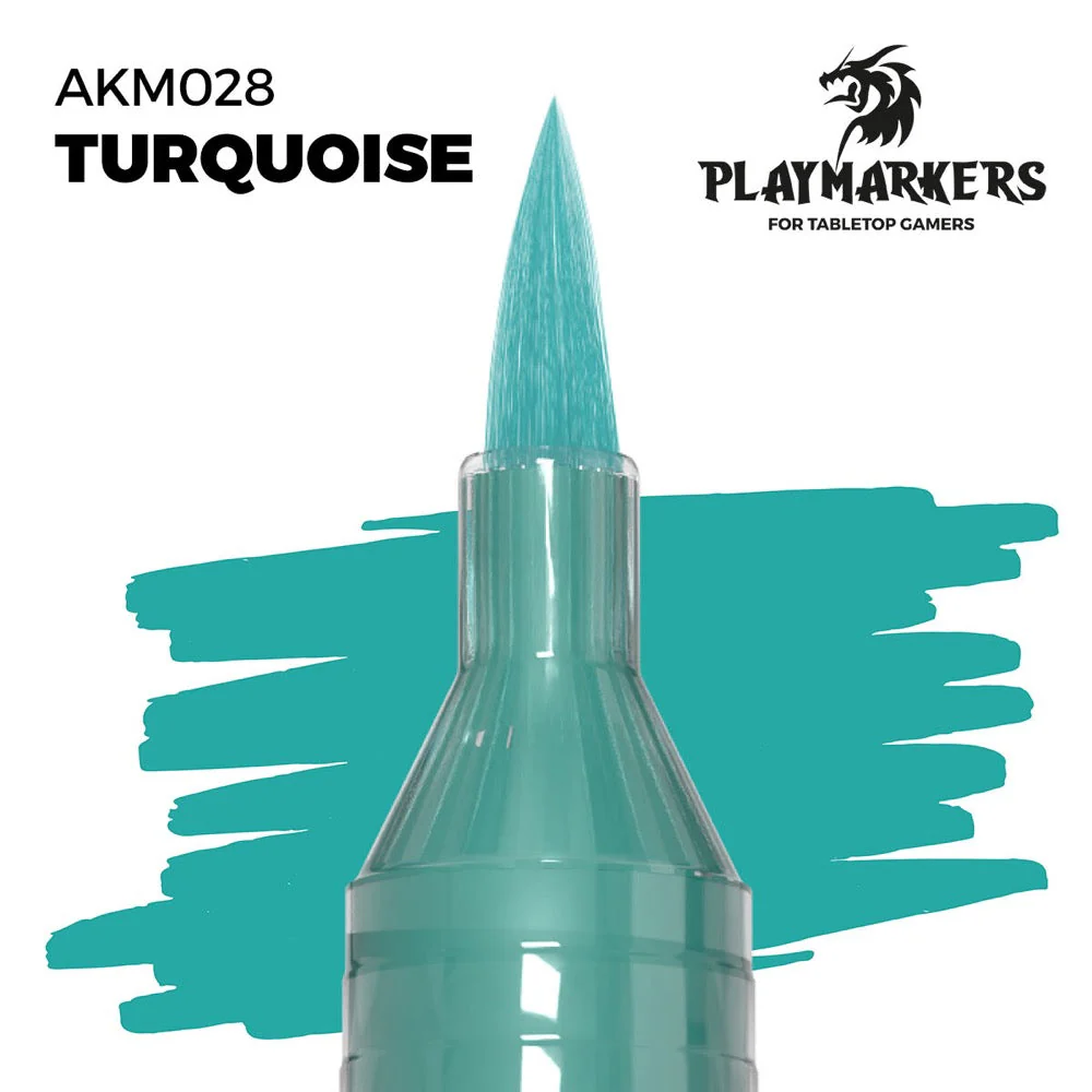 AK Interactive Playmarkers Turquoise Acrylic Paint Marker