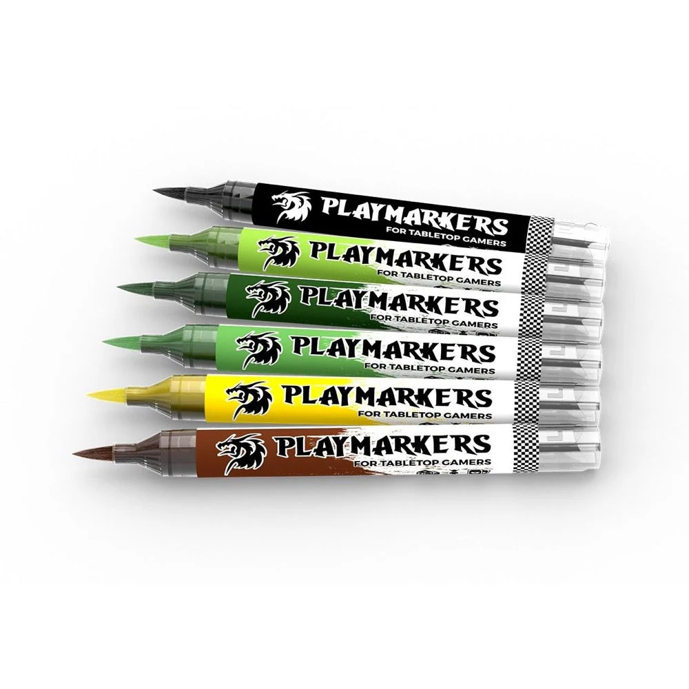 AK Interactive Playmarkers Set Orcs & Goblins (6 Colours) - Image 2