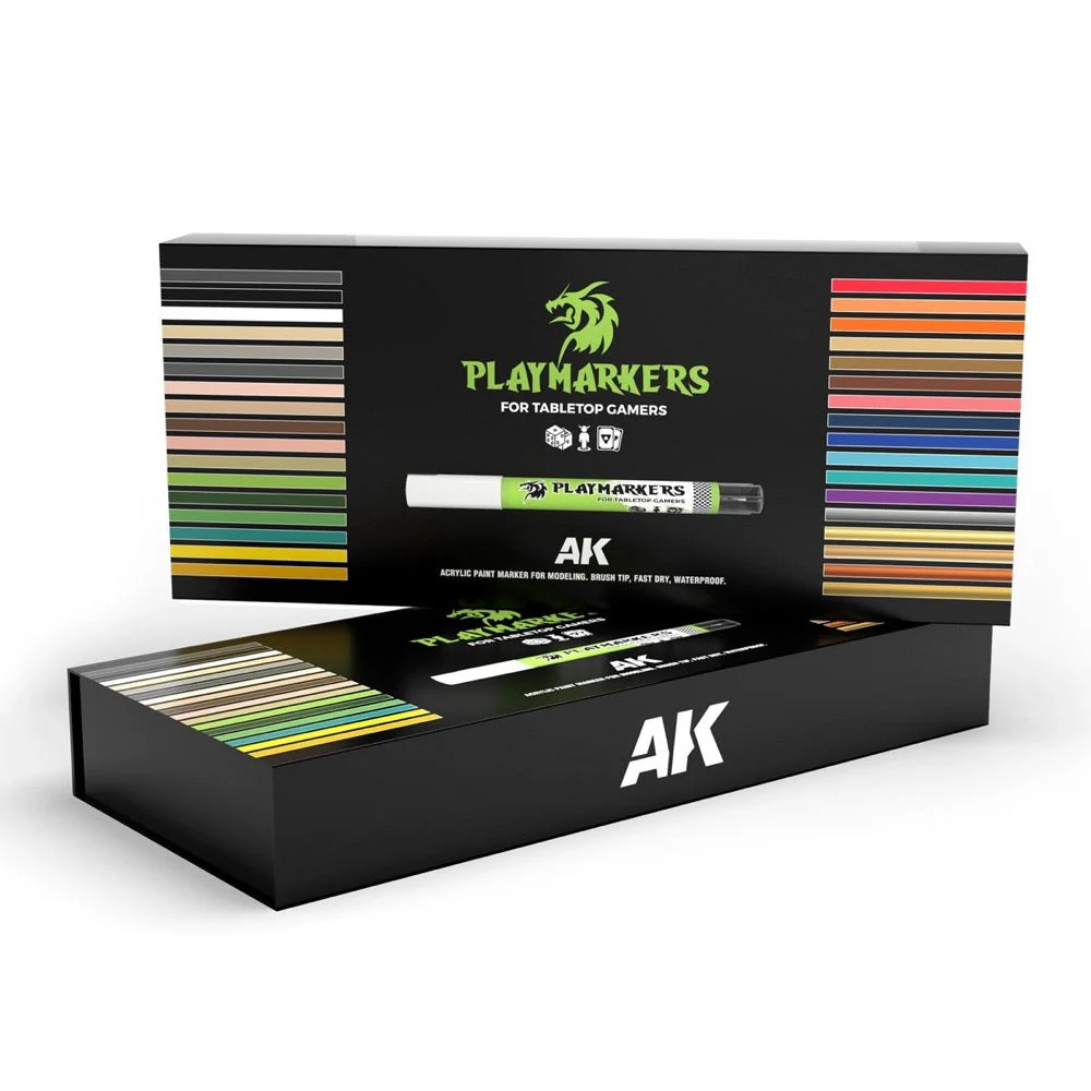 AK Interactive Playmarkers Special Box Full Range 34 Colour Set - Image 2