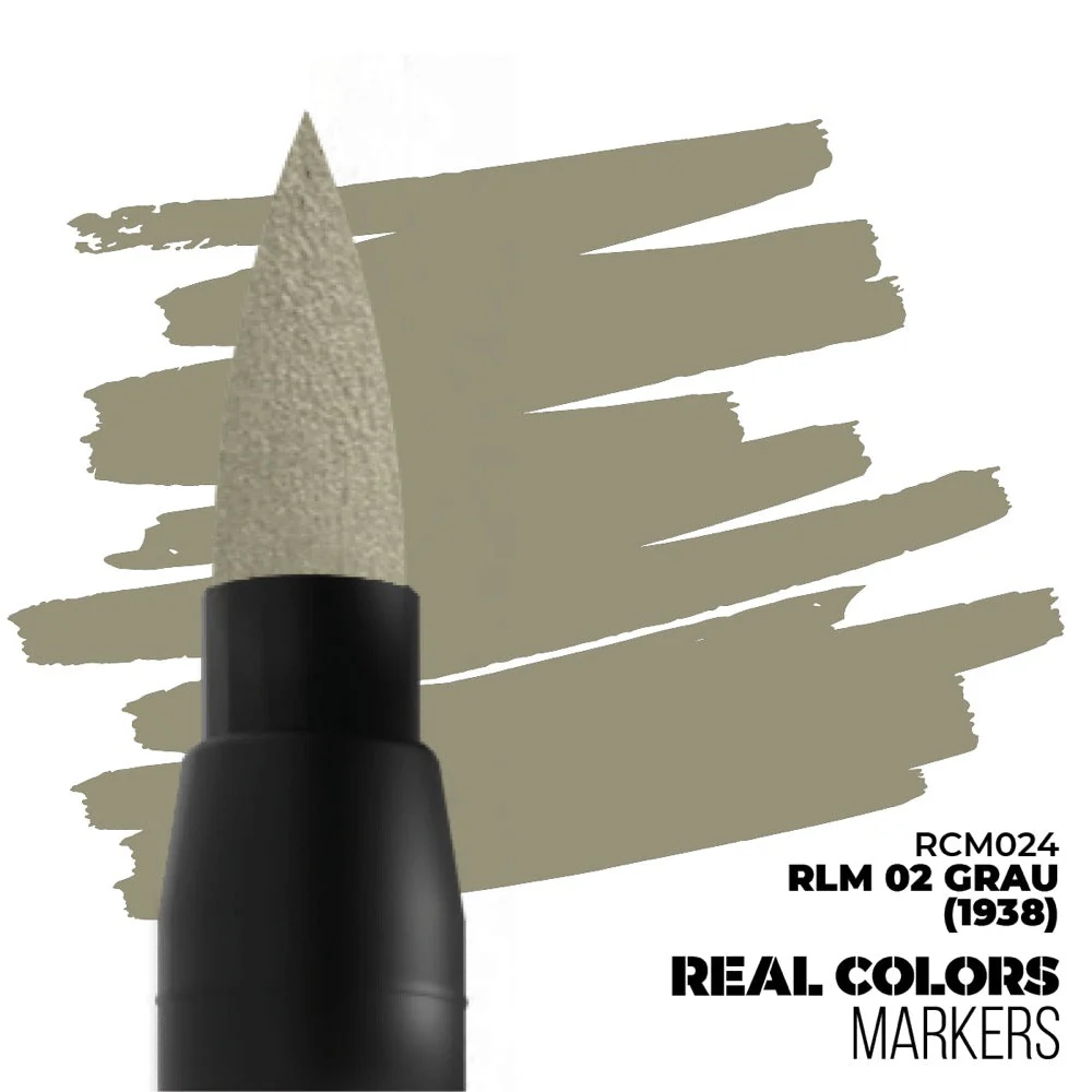 AK interactive RC024 Real Colors Markers RLM 02 GRAU - Image 2