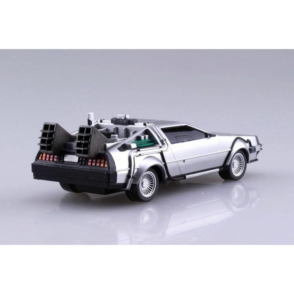 Aoshima A005476 1/43 Back To The Future Pullback Delorean From Part 2 - Image 3