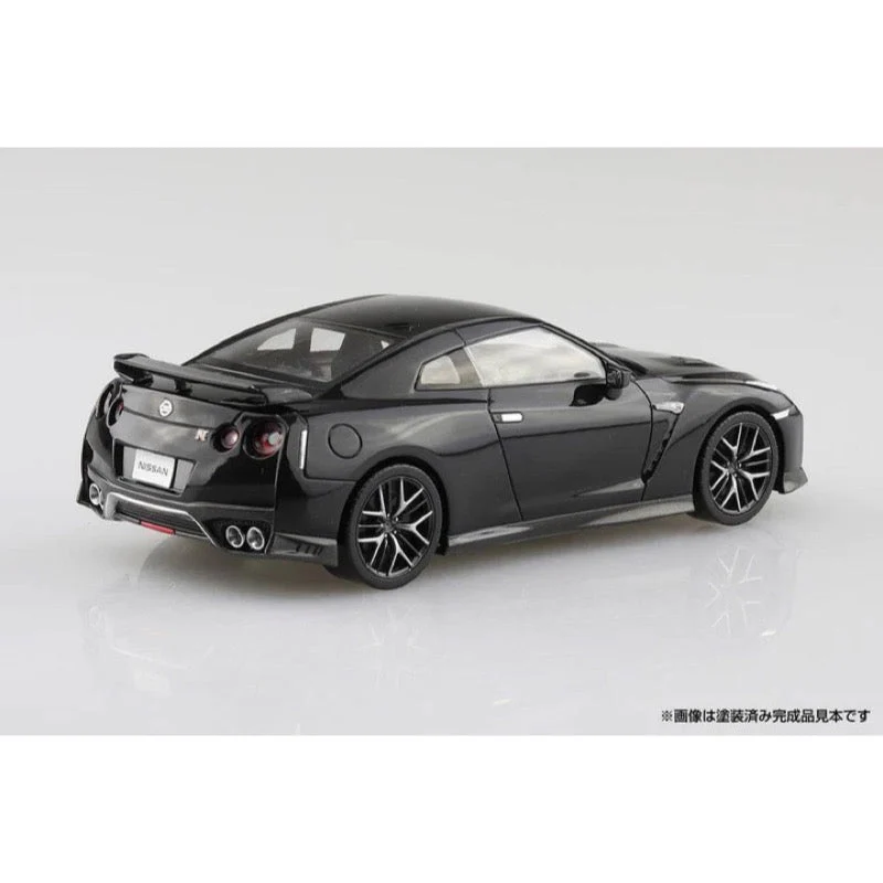 Aoshima A005640 1/32 Nissan GT-R Meteor Flake Black Pearl Snap Kit - Image 5