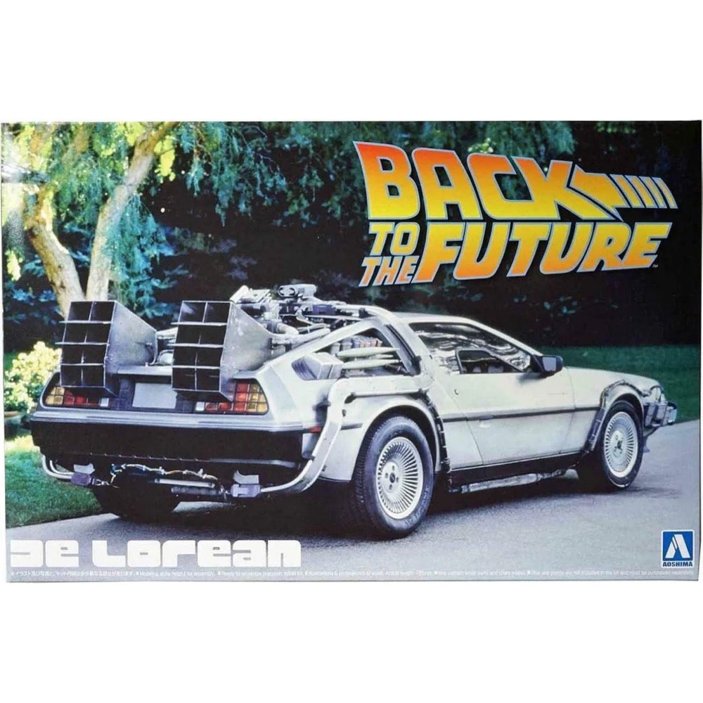 Aoshima A005916 1/24 Back To The Future Delorean From Part I