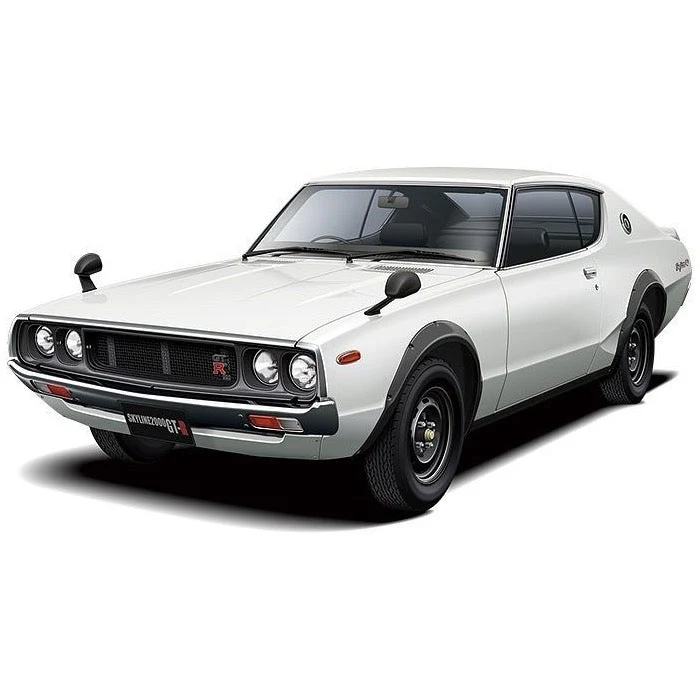 Aoshima A005951 1/24 Nissan KPGC110 Skyline HT2000GT-R 73 - Image 2