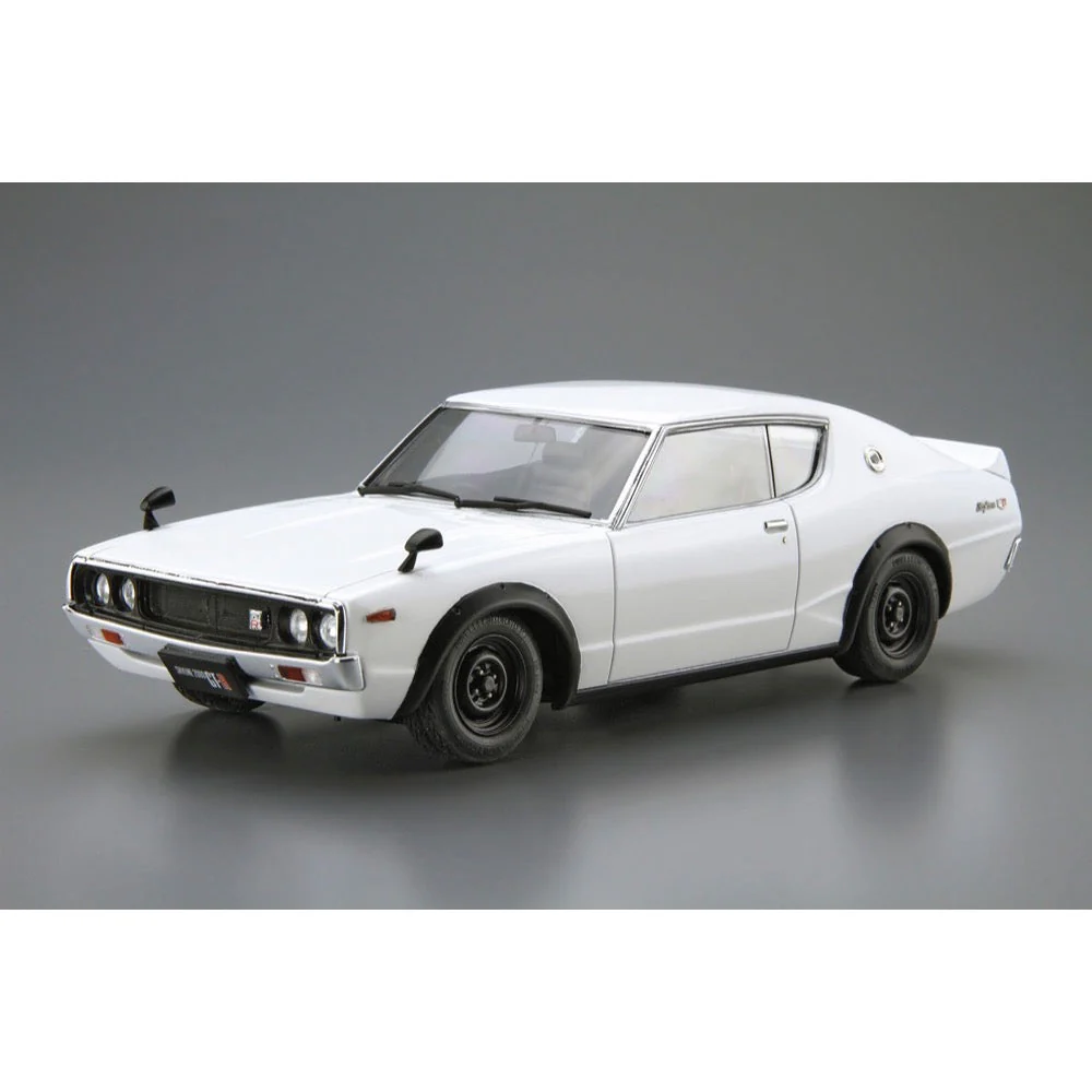 Aoshima A005951 1/24 Nissan KPGC110 Skyline HT2000GT-R 73 - Image 3