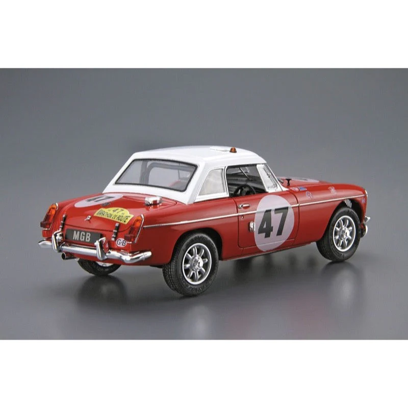 Aoshima A006126 1/24 BLMC G/HM4 MG-B Club Rally Ver - Image 3
