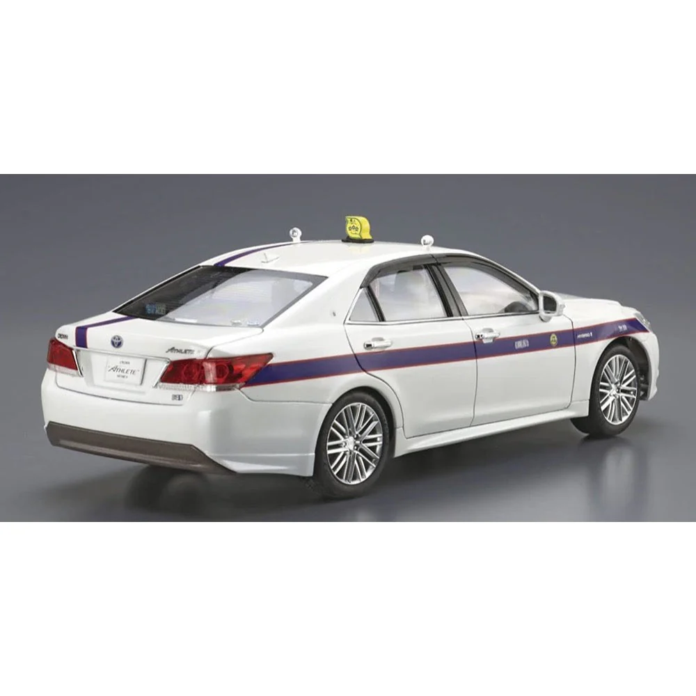Aoshima A006225 1/24 Toyota ARS210 Crown Athlete 2013 Tokyo Individual Taxi Cooperative - Image 3