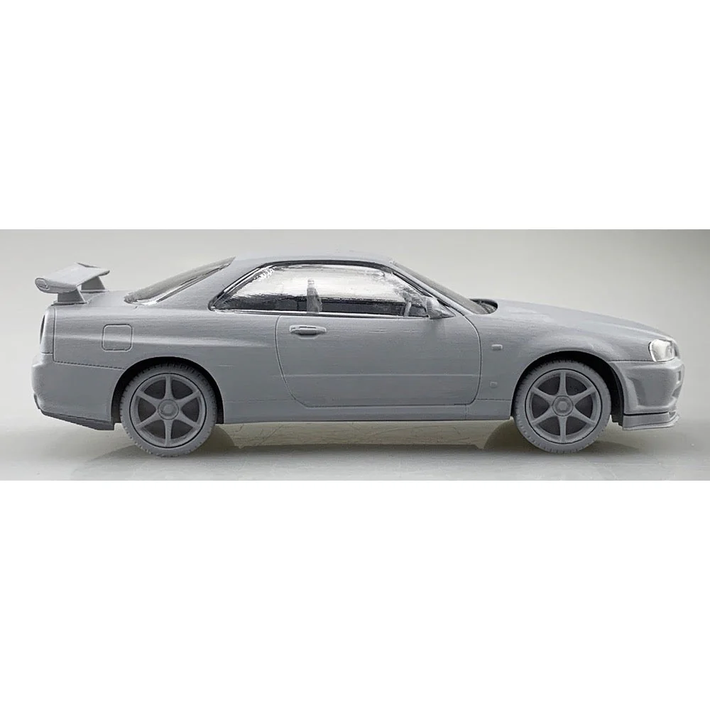 Aoshima A006251 1/32 Nissan R34 Skyline GT-R White Snap Kit - Image 5