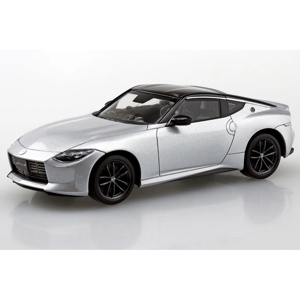Aoshima 006263 1/32 Snap Kit Nissan RZ34 Fairlady Z Brilliant Silver - Image 2