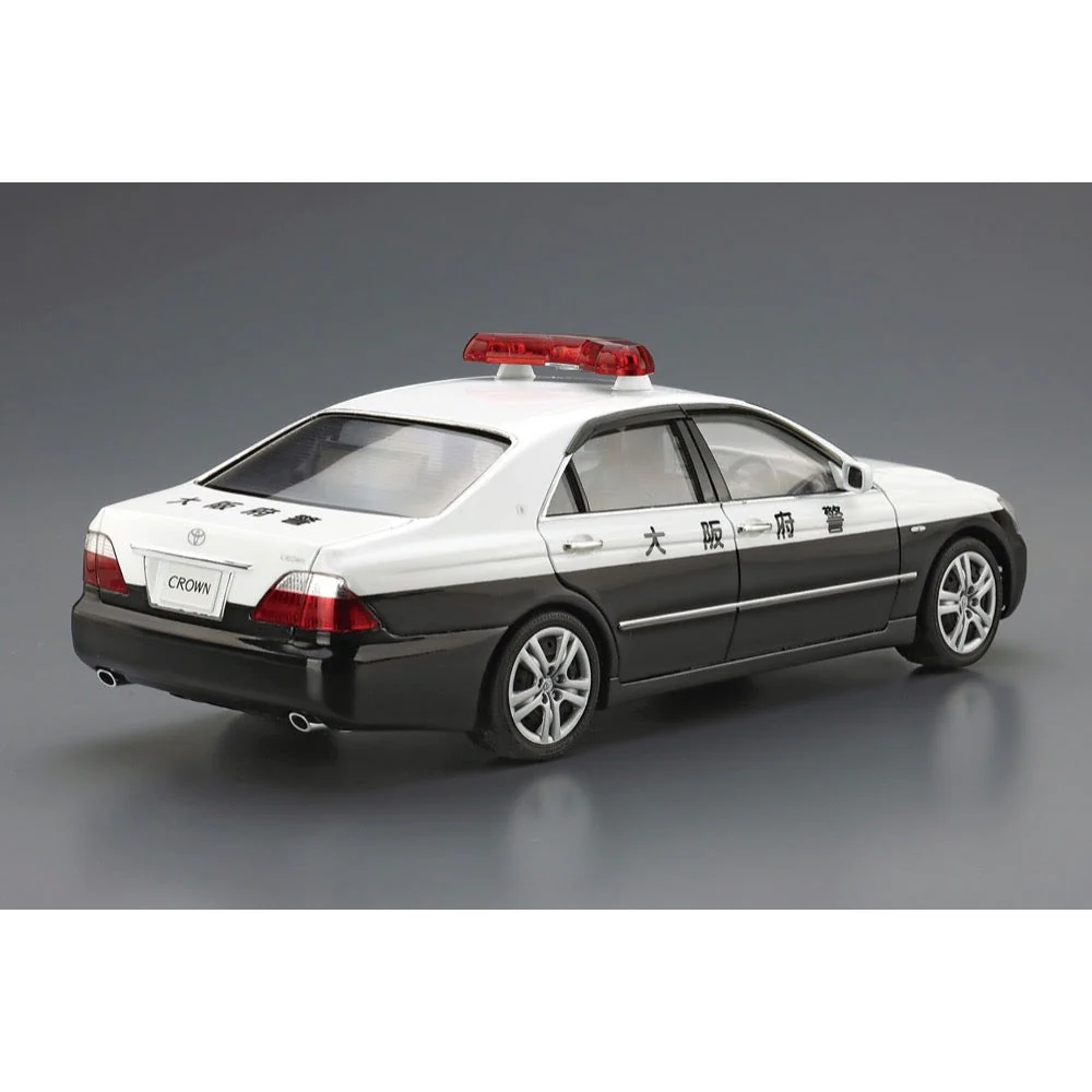 Aoshima A006283 1/24 Toyota GRS182 Crown Patrol Car 2005 - Image 3