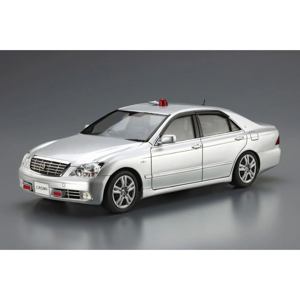 Aoshima A006283 1/24 Toyota GRS182 Crown Patrol Car 2005 - Image 4